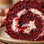 Blood Velvet Cake Roll