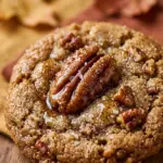 Brown Butter Maple Pecan Cookies Fall Dessert