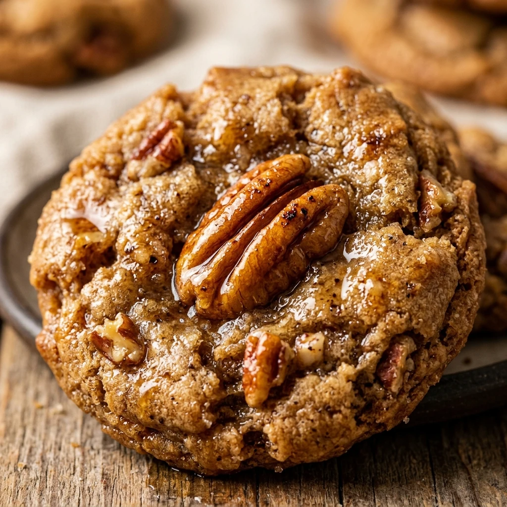 Brown Butter Maple Pecan Cookies