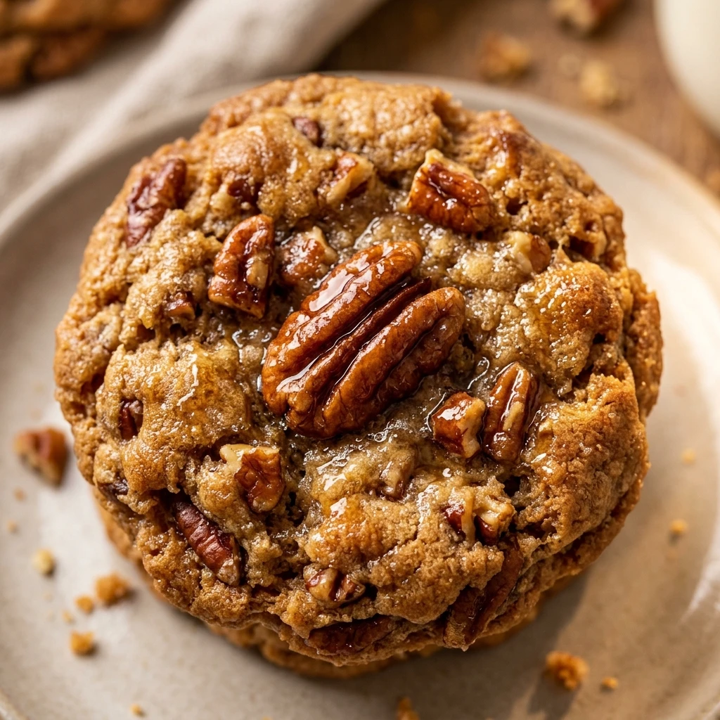 Brown Butter Maple Pecan Cookies