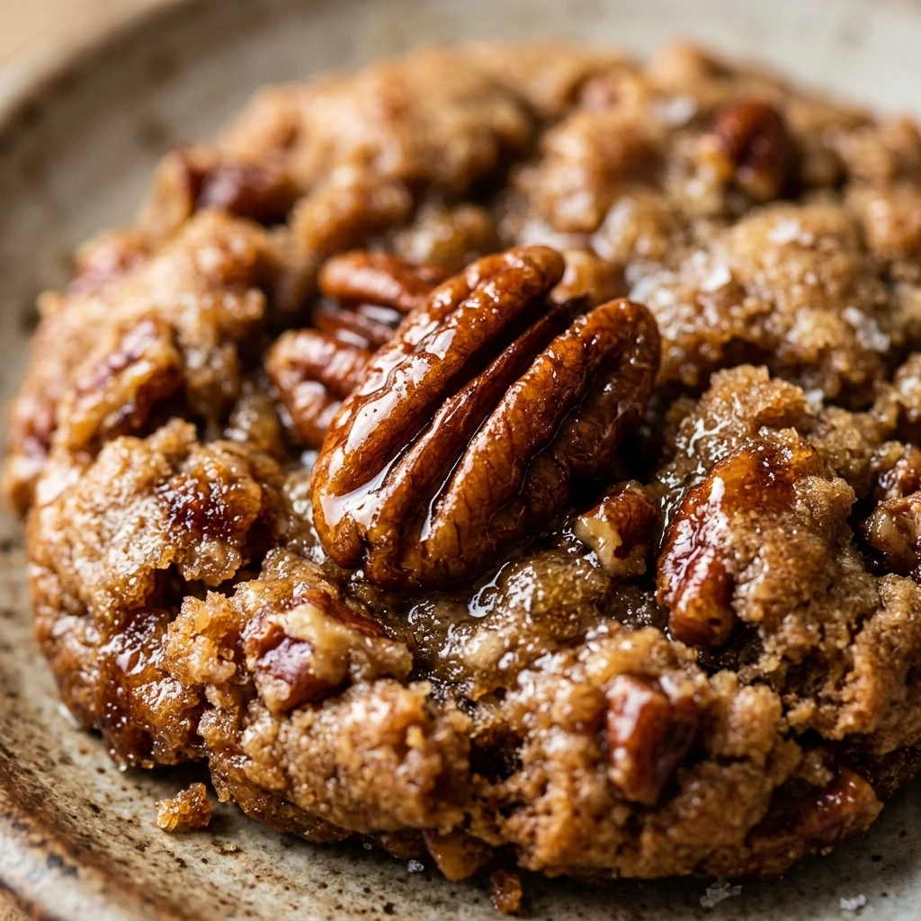 Brown Butter Maple Pecan Cookies