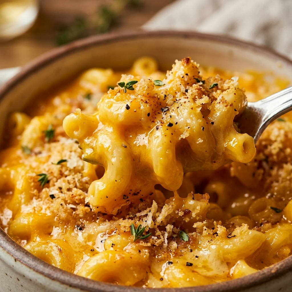 Butternut Squash Mac And Cheese