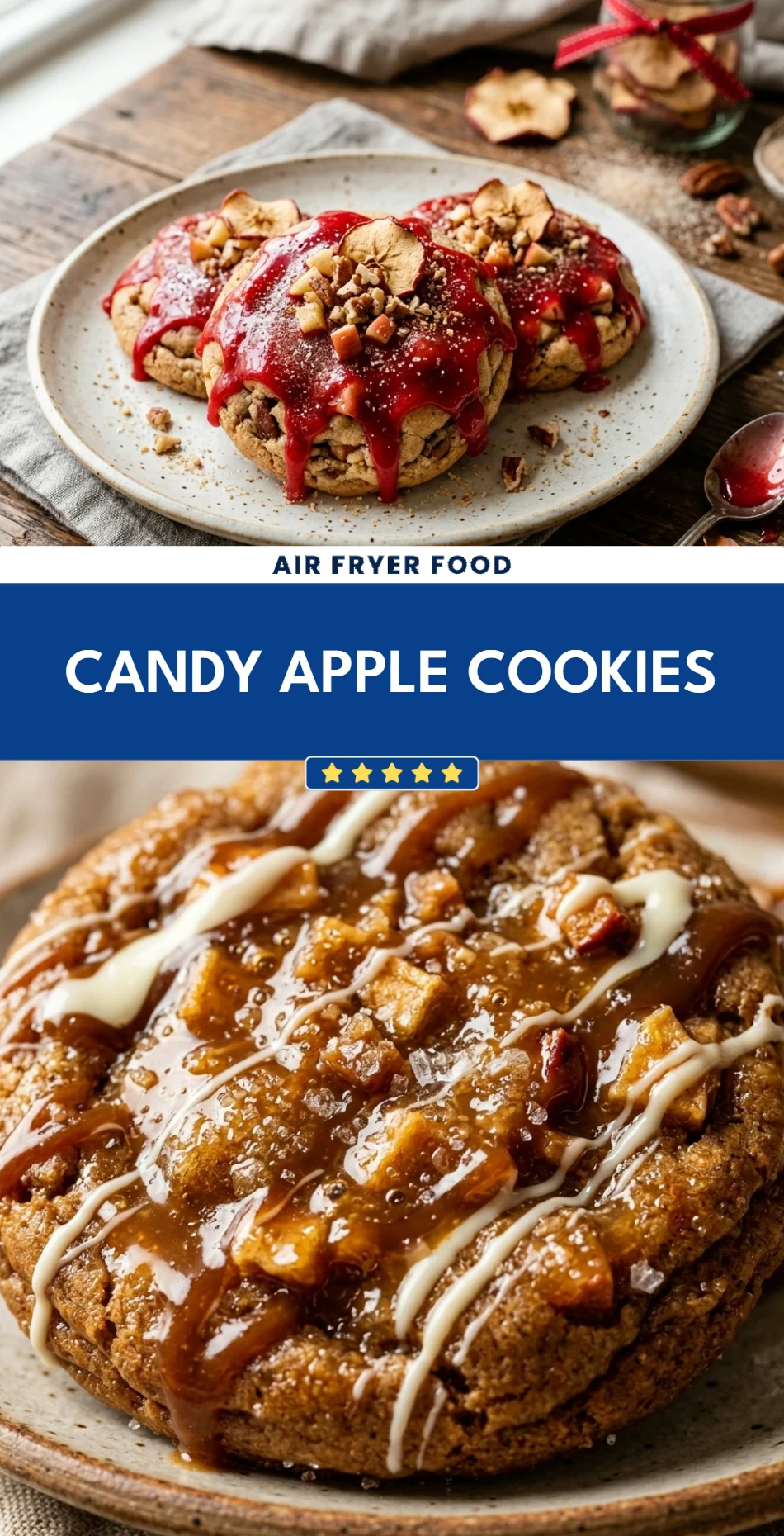Candy Apple Cookies
