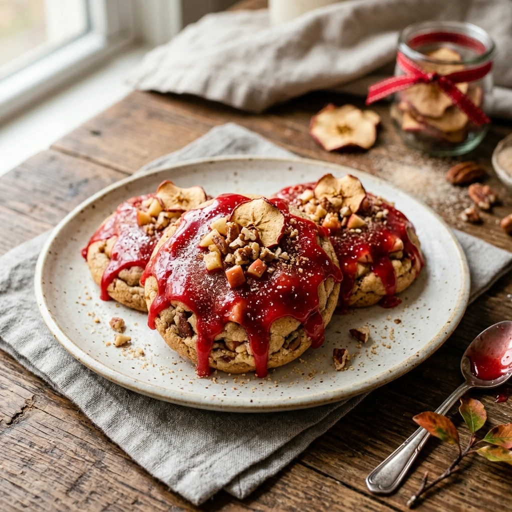 Candy Apple Cookies