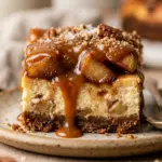 Caramel Apple Cheesecake Bars