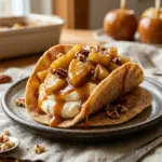 Caramel Apple Cheesecake Tacos Recipe