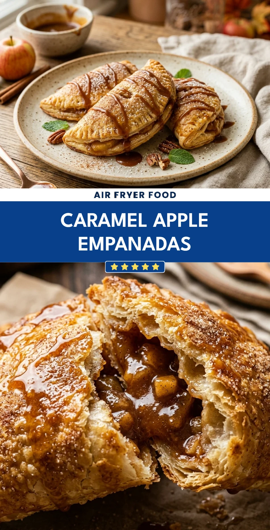Caramel Apple Empanadas