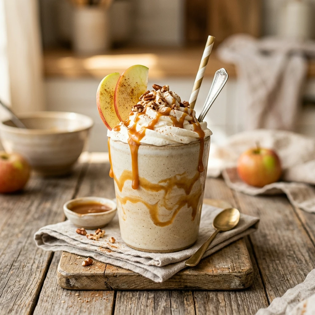 Caramel Apple Milkshake