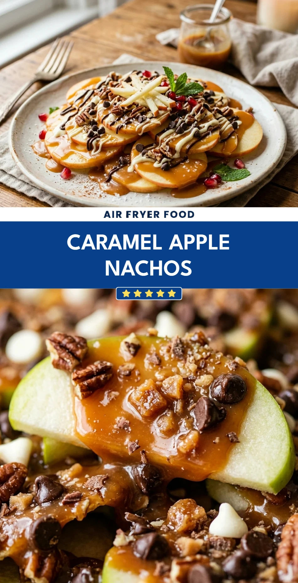 Caramel Apple Nachos