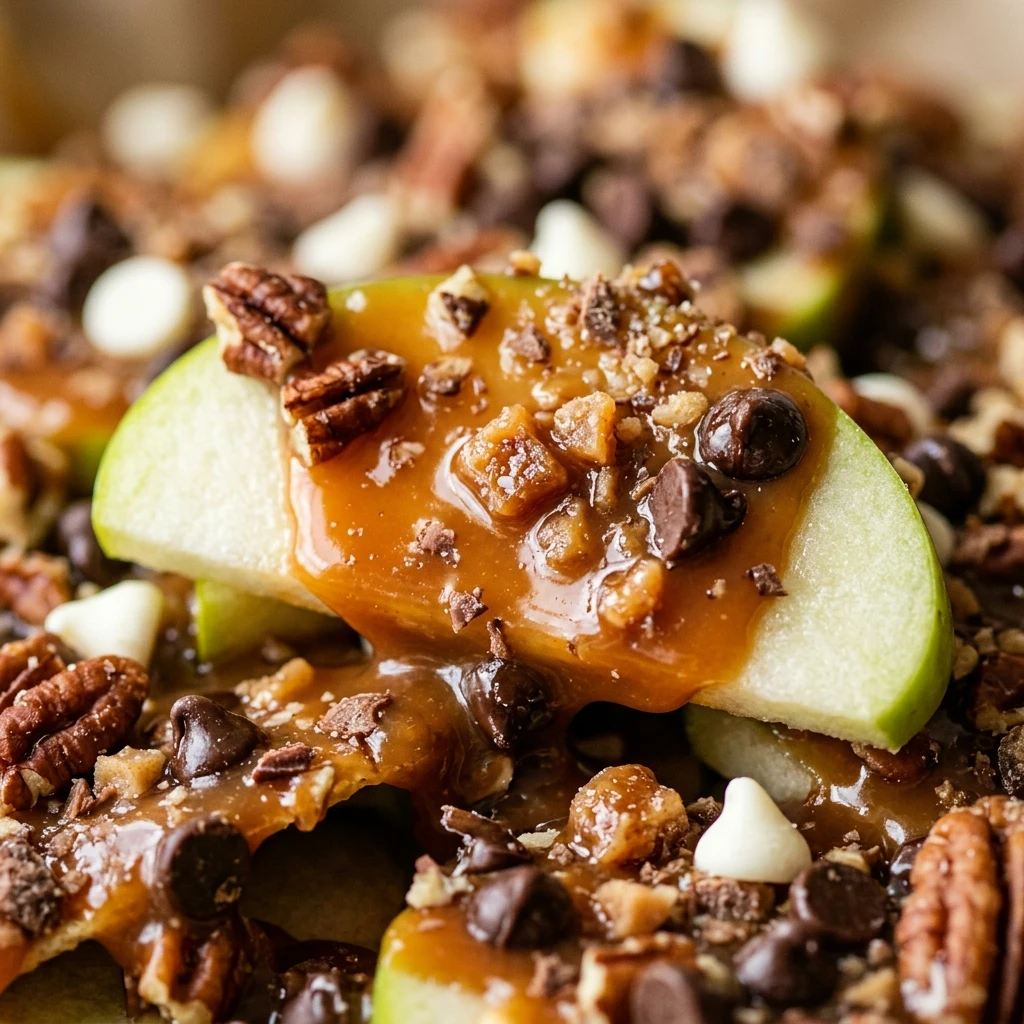 Caramel Apple Nachos