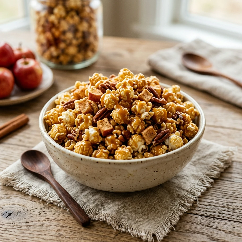 Caramel Apple Popcorn