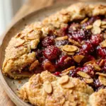 Cherry Almond Galette with Flaky Crust