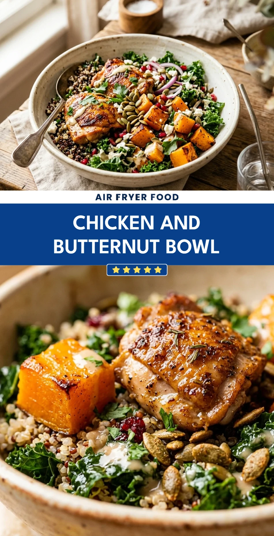Chicken And Butternut Bowl