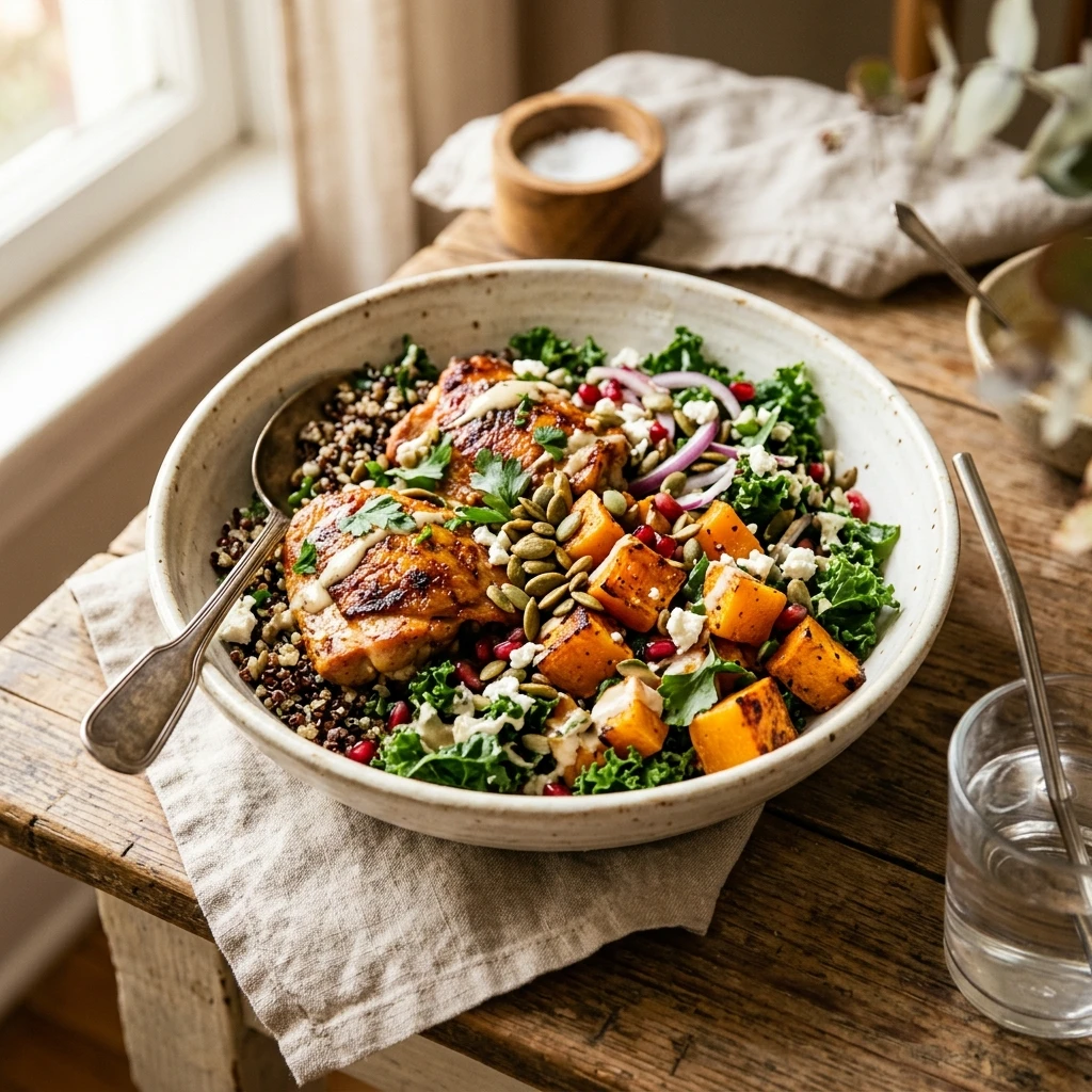 Chicken And Butternut Bowl