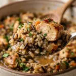 Chicken And Wild Rice Skillet