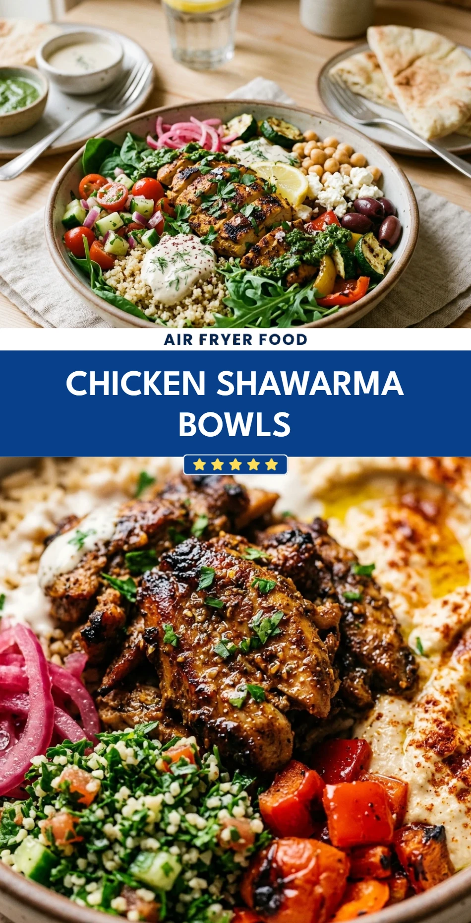 Chicken Shawarma Bowls