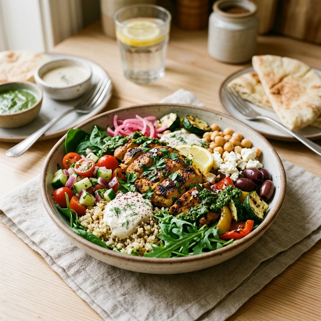 Chicken Shawarma Bowls