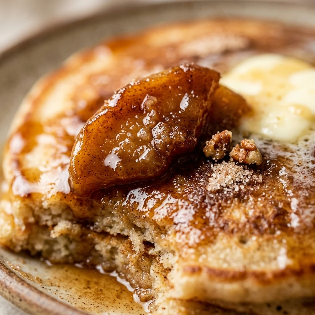 Cinnamon Apple Pancakes