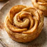 Cinnamon Apple Puff Pastry Roses Recipe