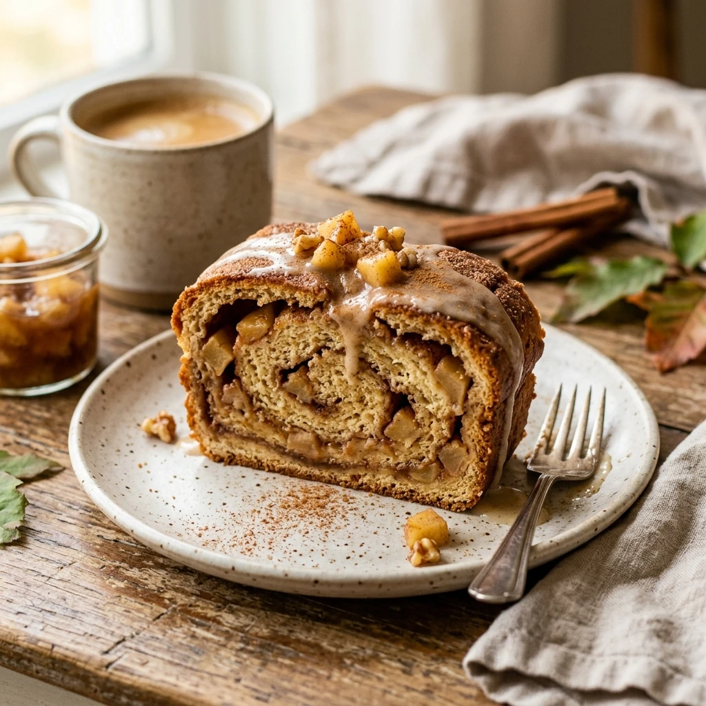 Cinnamon Swirl Apple Bread Breakfast
