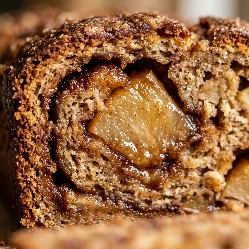 Cinnamon Swirl Apple Bread