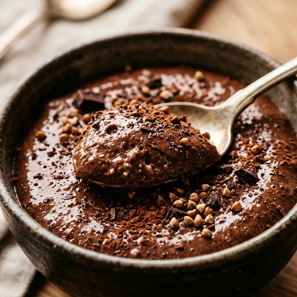 Cottage Cheese Chocolate Mousse High Protein Snack