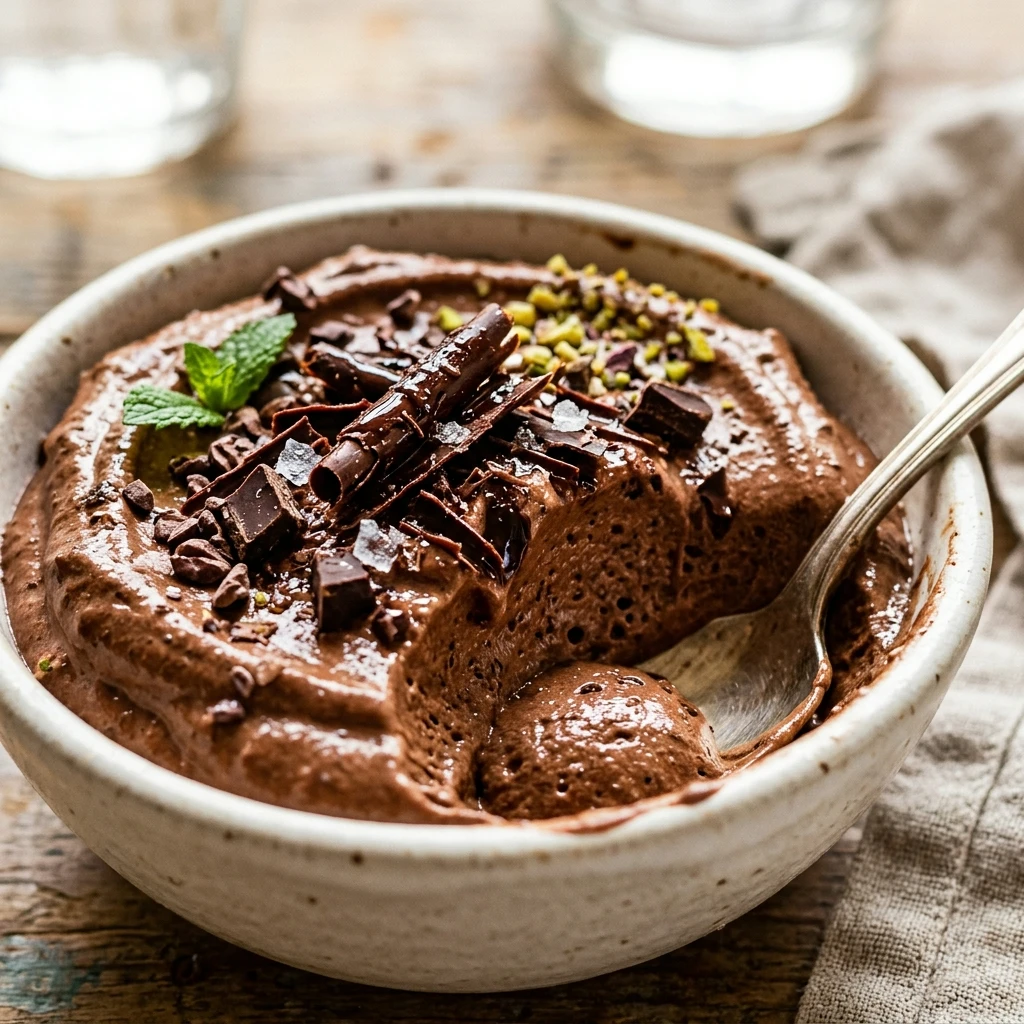 Cottage Cheese Chocolate Mousse High Protein