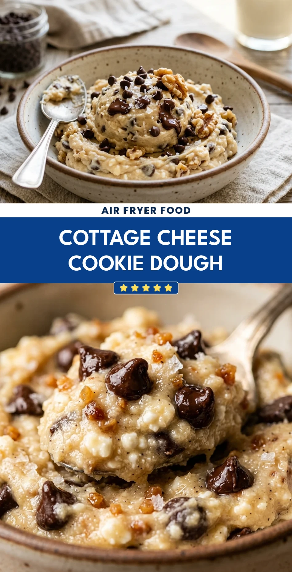 Cottage Cheese Cookie Dough