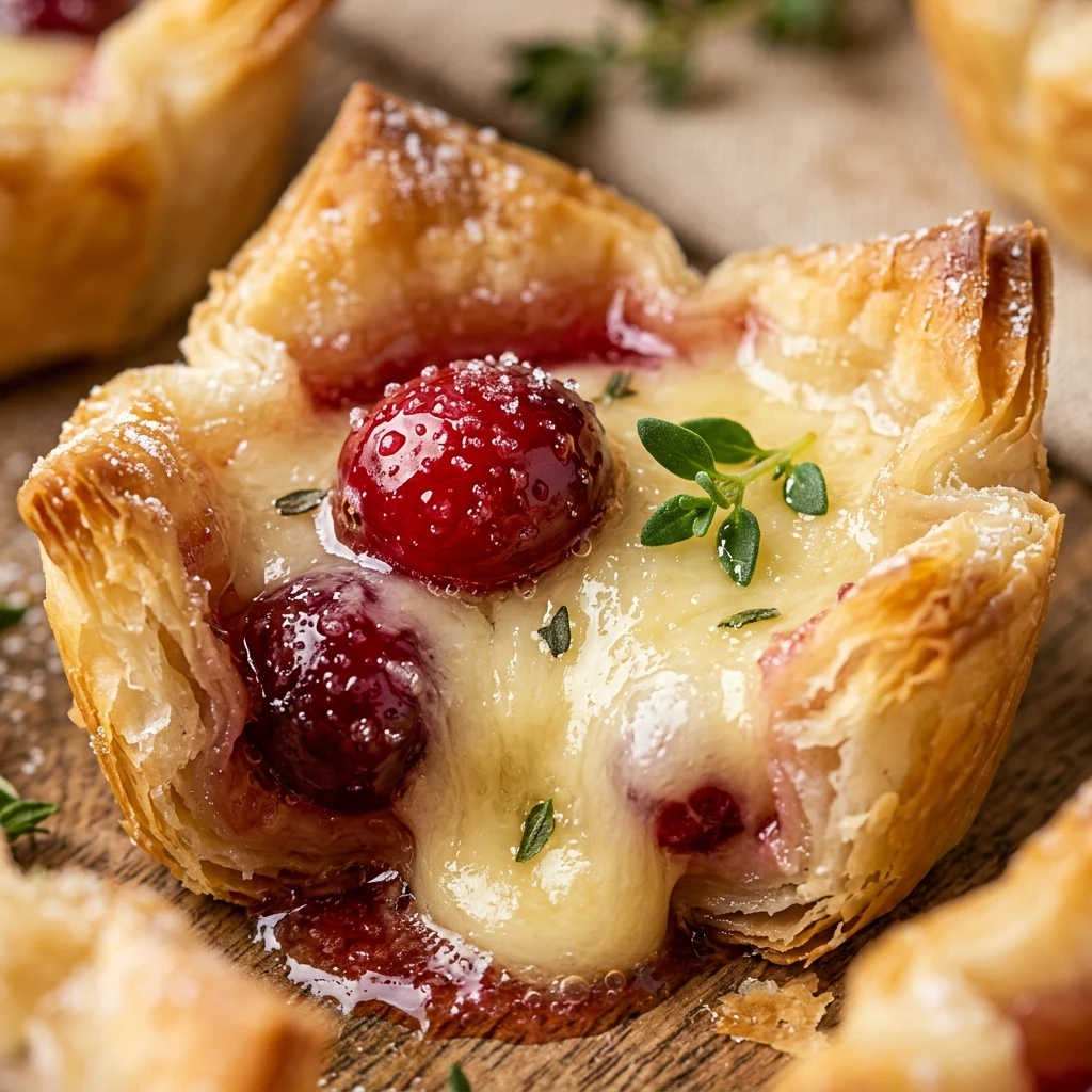 Cranberry Brie Bites