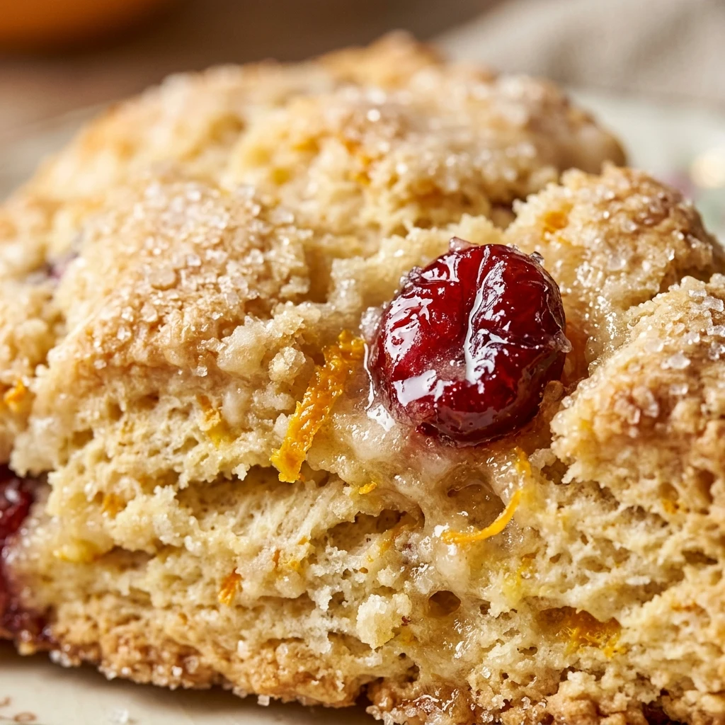 Cranberry Orange Scones