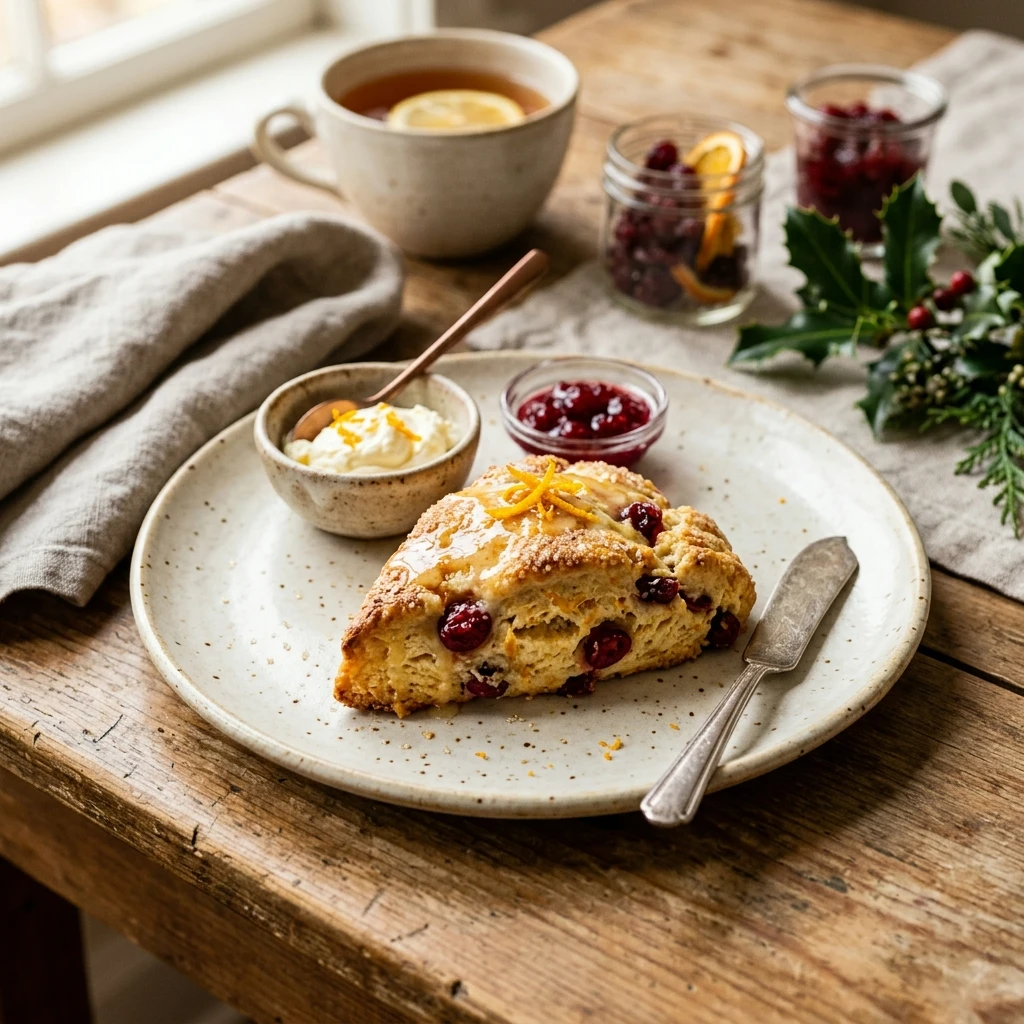 Cranberry Orange Scones