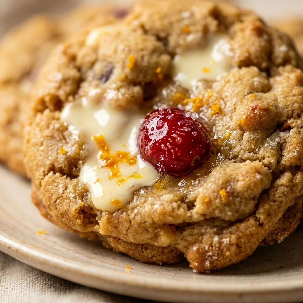 Cranberry Orange White Chocolate Cookies Recipe