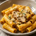 Creamy Pumpkin Chicken And Cottage Cheese Pasta Recipe