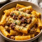 Creamy Pumpkin Sausage Pasta