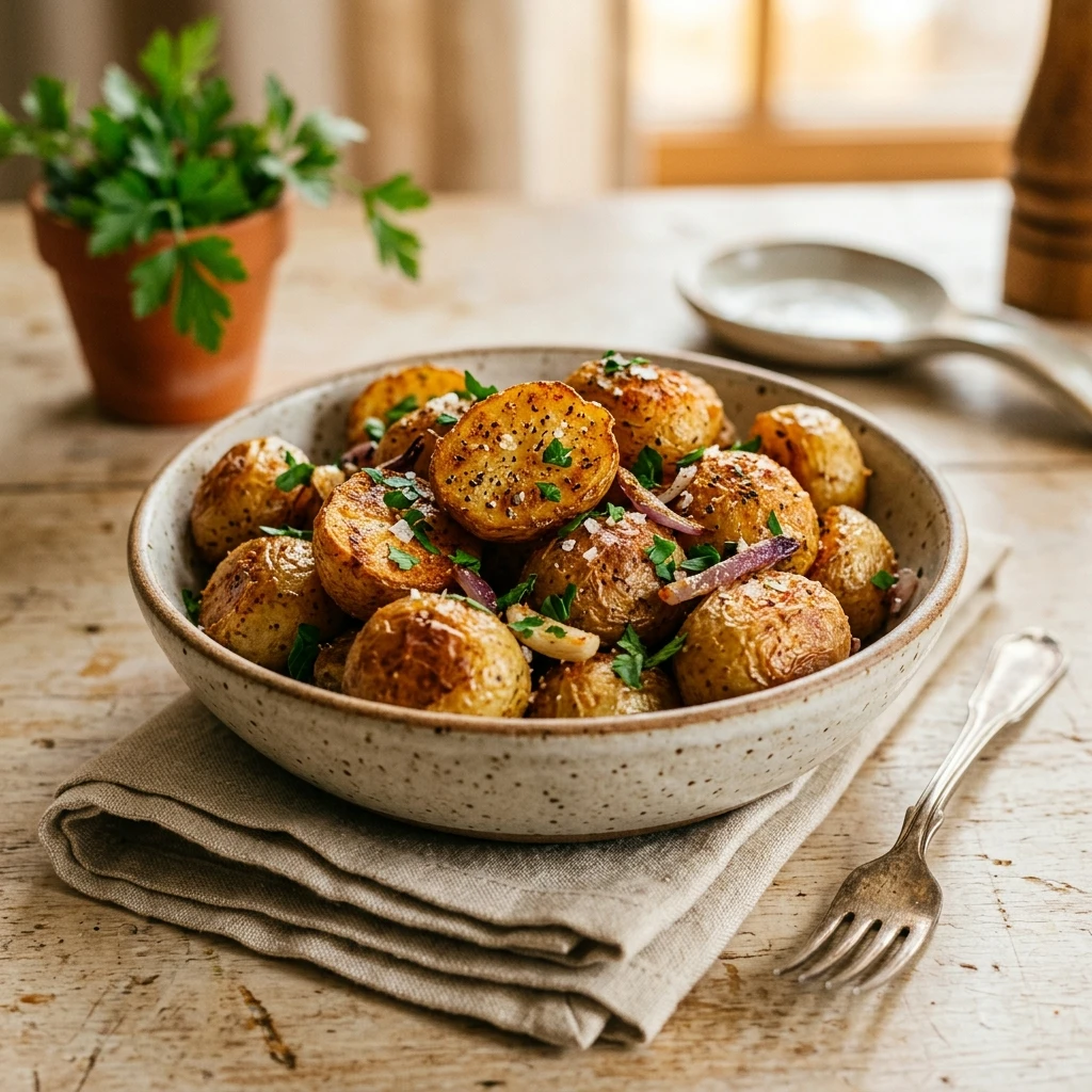 Crispy Air Fryer Breakfast Potatoes