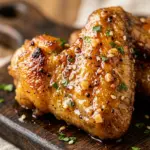 Crispy Air Fryer Honey Garlic Chicken Wings