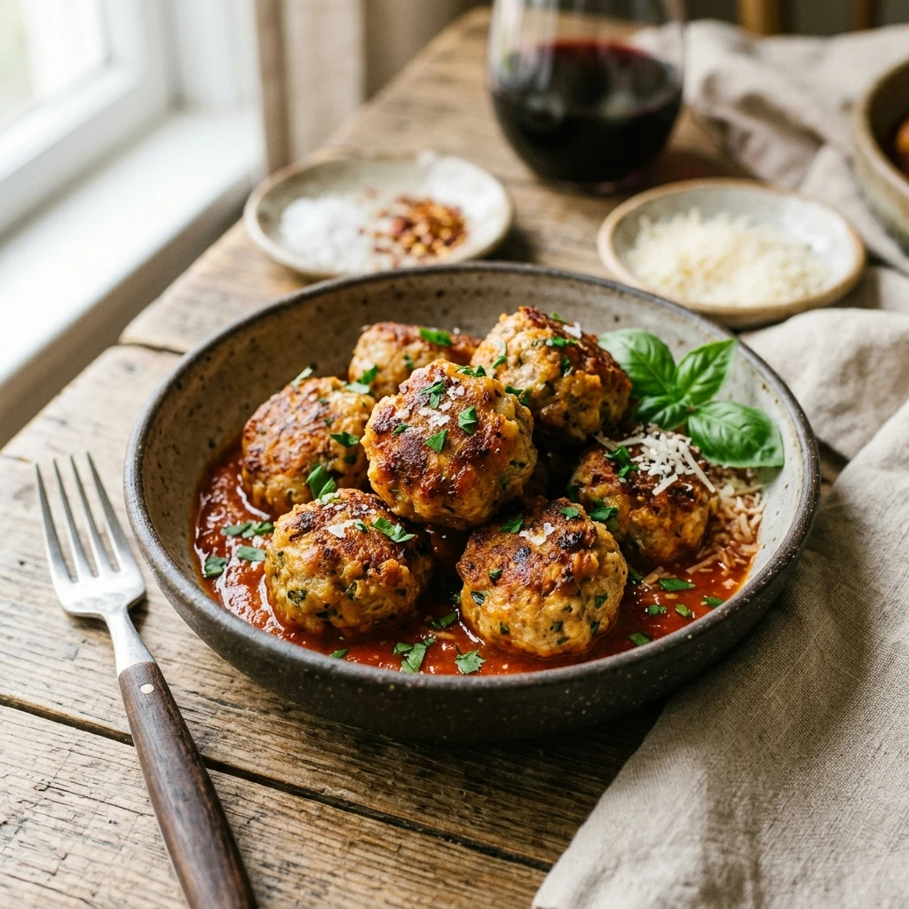 Crispy Air Fryer Meatballs