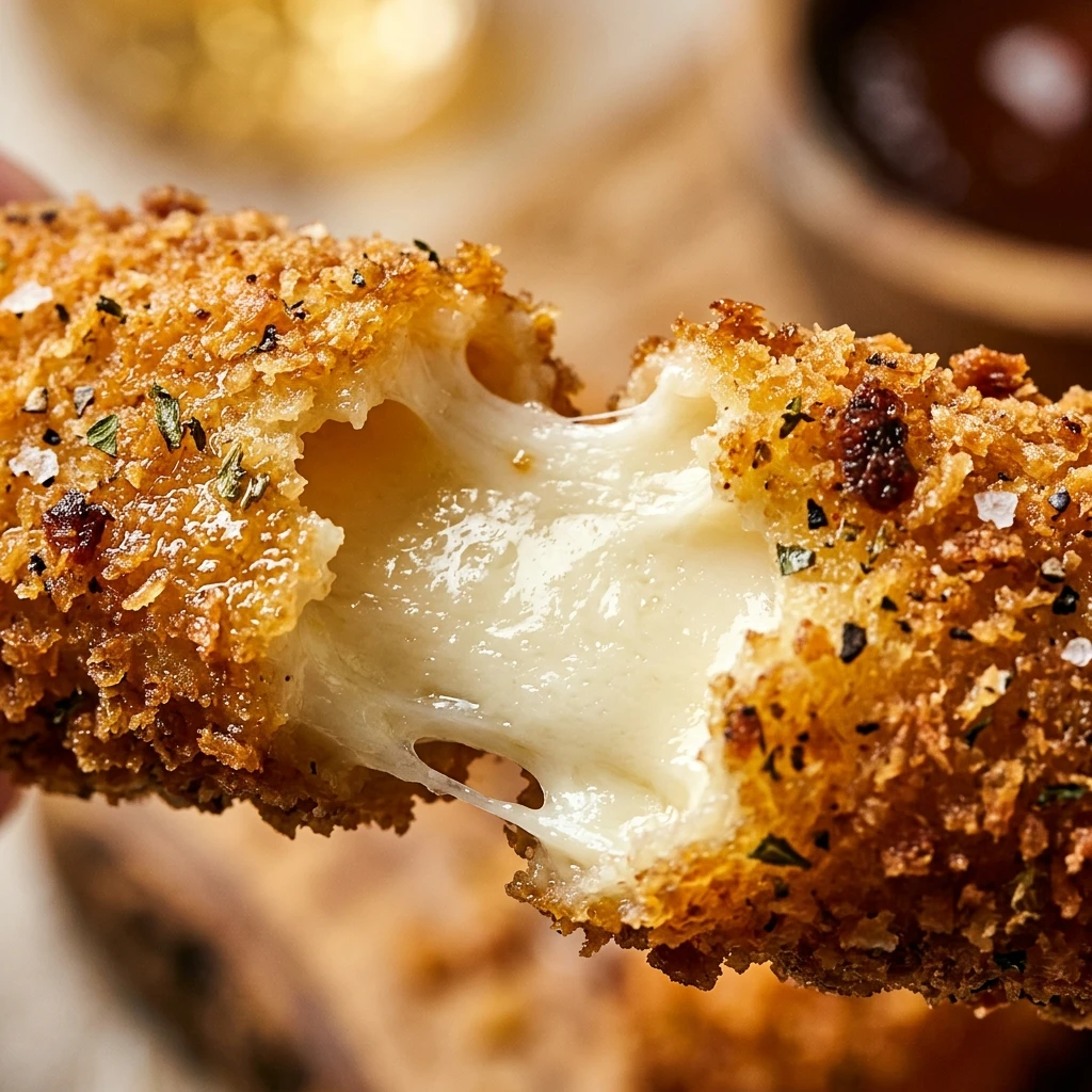 Crispy Air Fryer Mozzarella Sticks