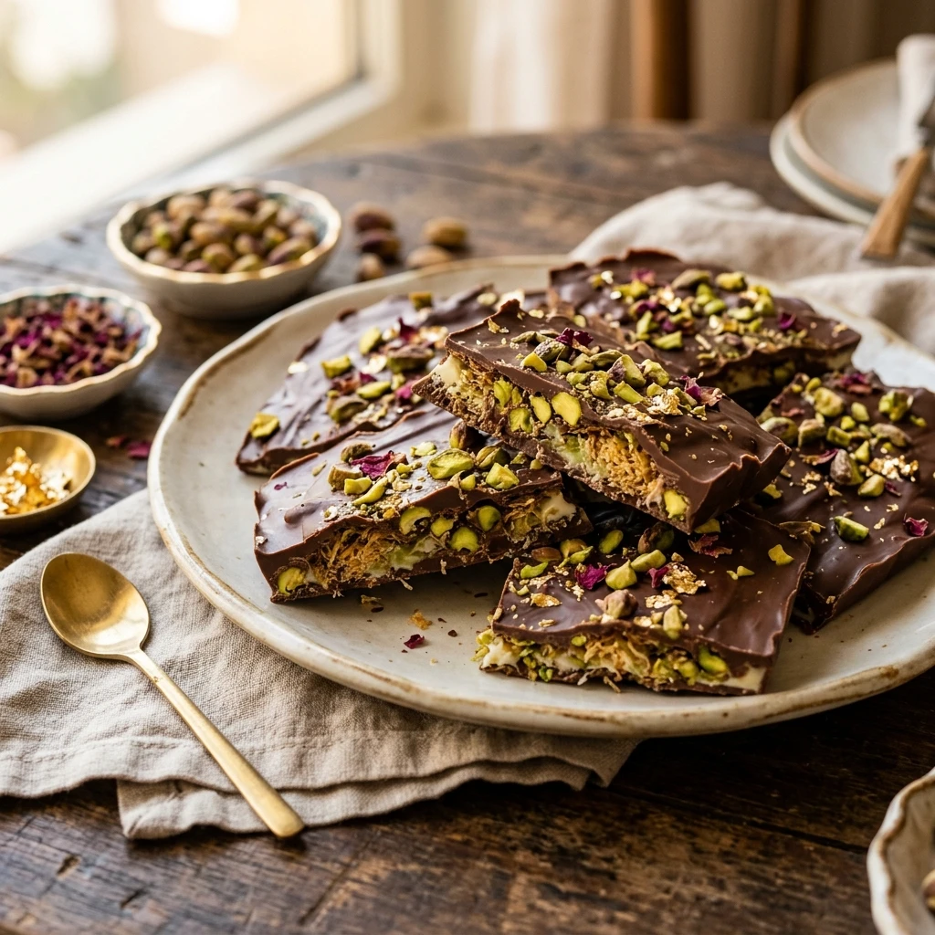 Dubai Chocolate Bark