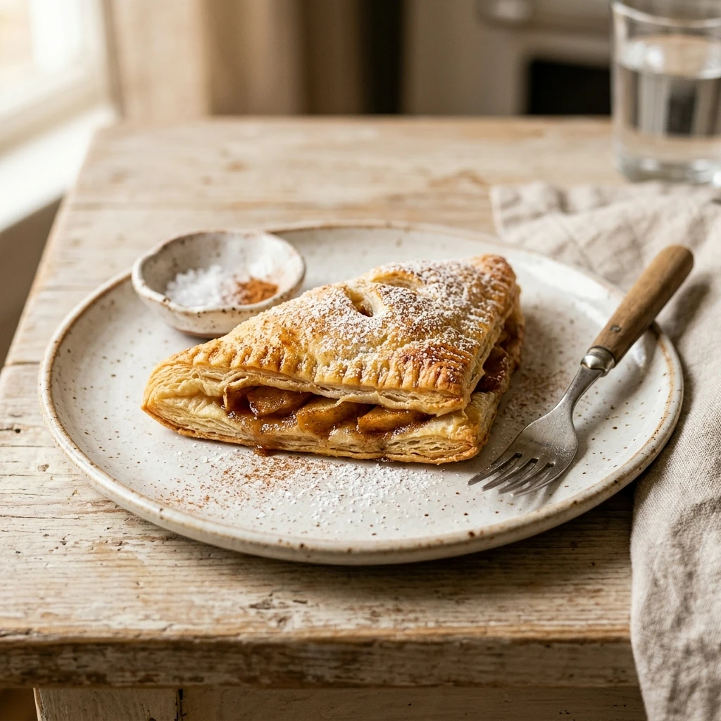 Easy Apple Turnovers with Puff Pastry