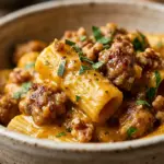 Fall Pasta With Sausage And Pumpkin Creamy