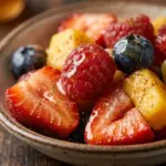 Fruit Salad With Cinnamon Honey