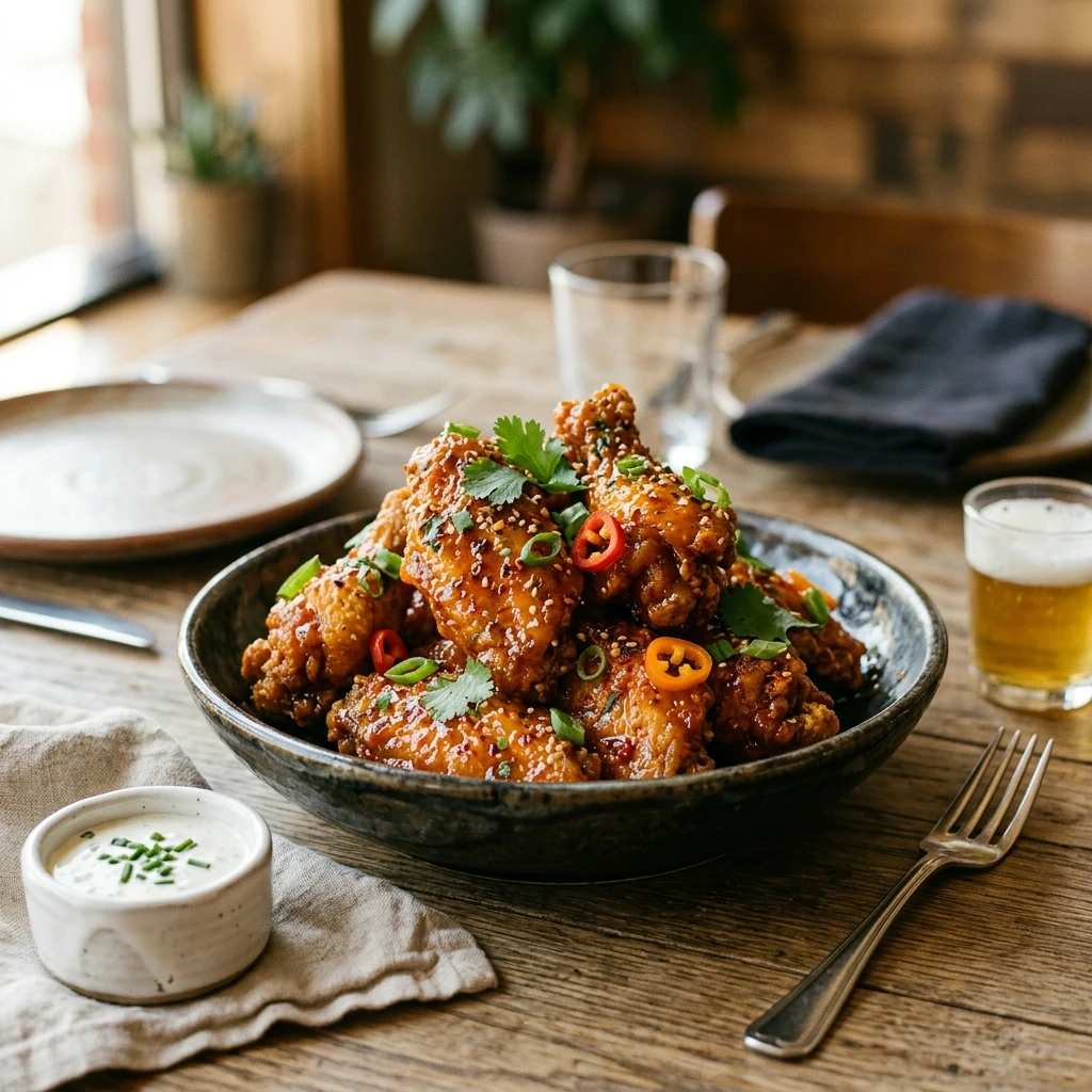 Ghost Pepper Chicken Wings