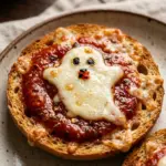Ghost Pizza Bagels