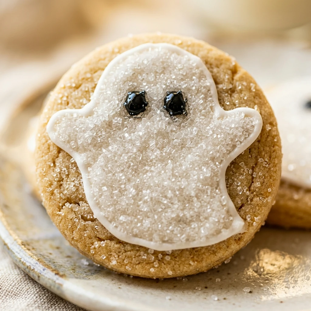 Ghost Sugar Cookies