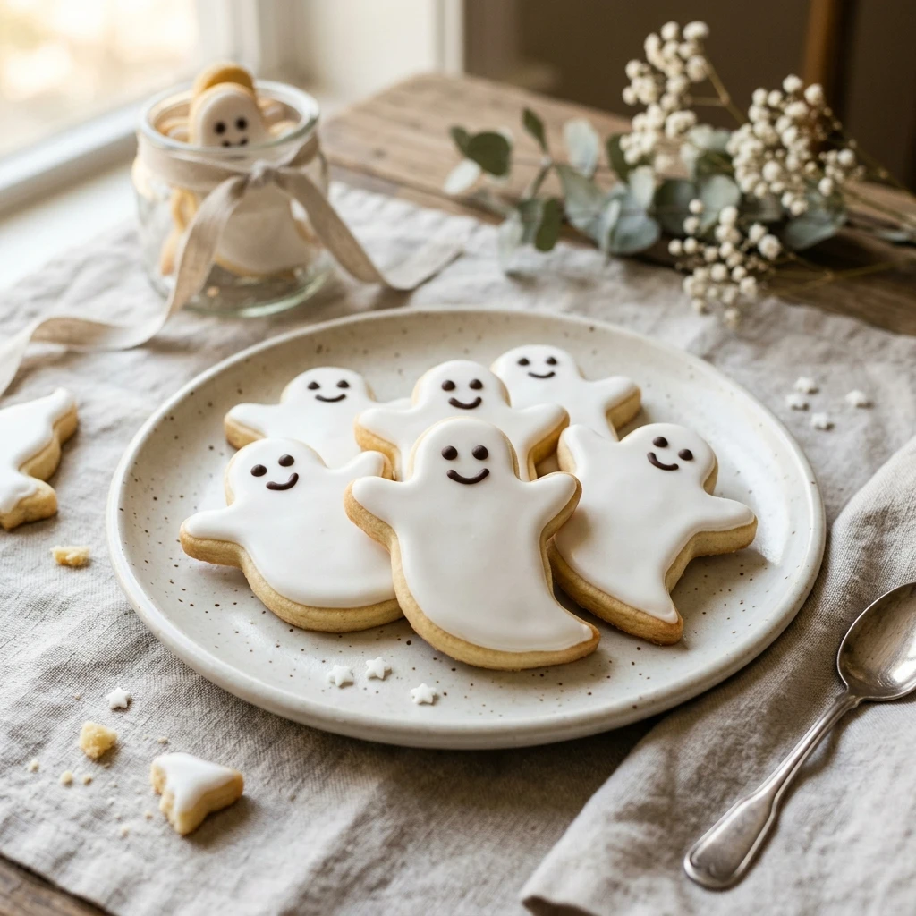Ghost Sugar Cookies