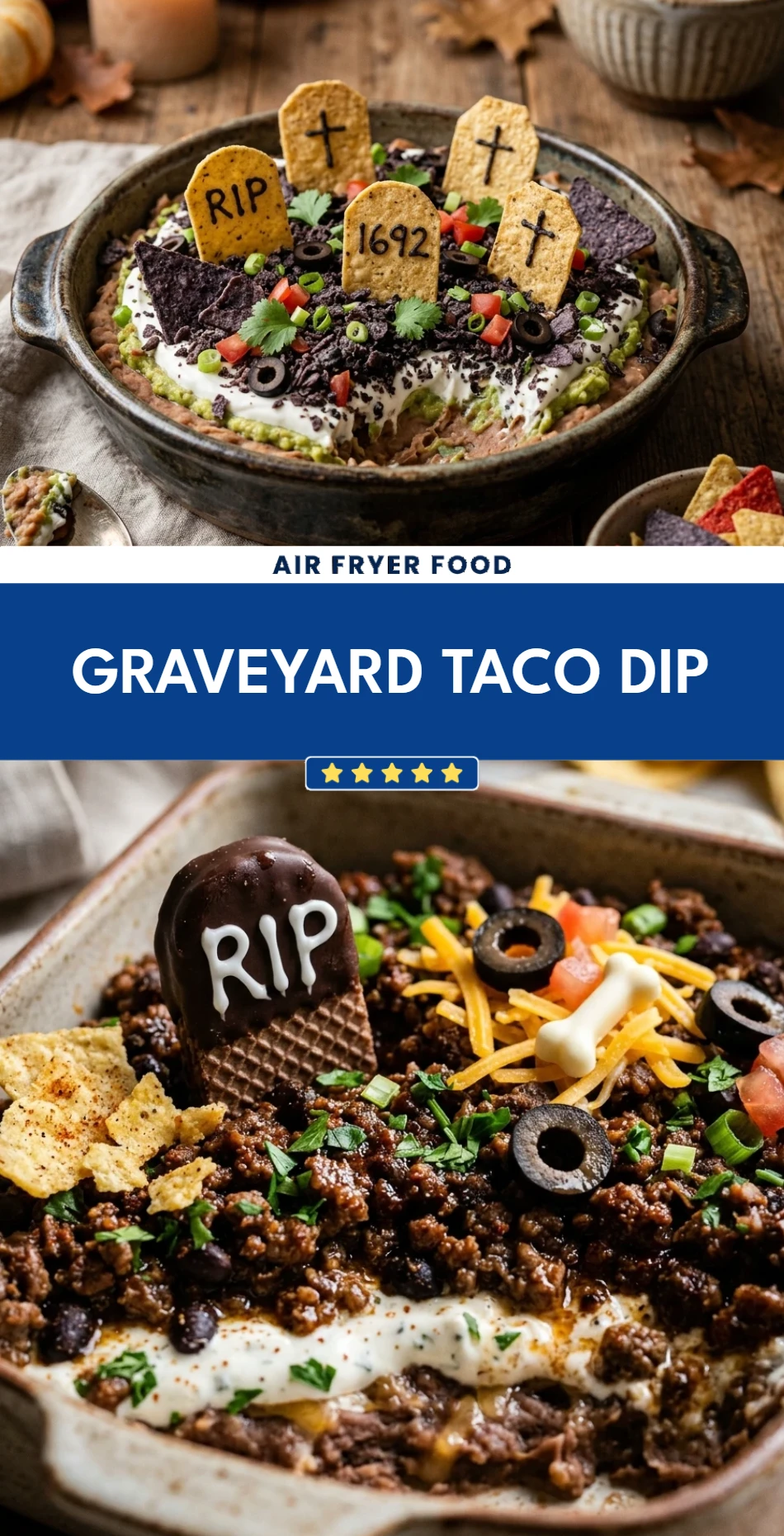 Graveyard Taco Dip