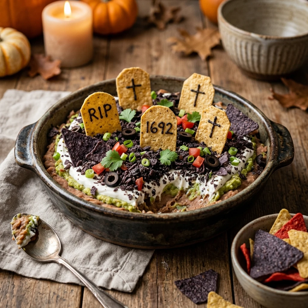 Graveyard Taco Dip