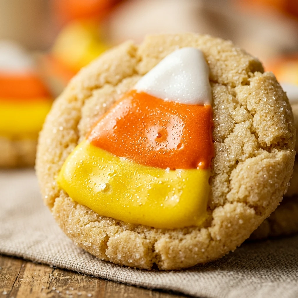 Halloween Candy Corn Sugar Cookies Recipe