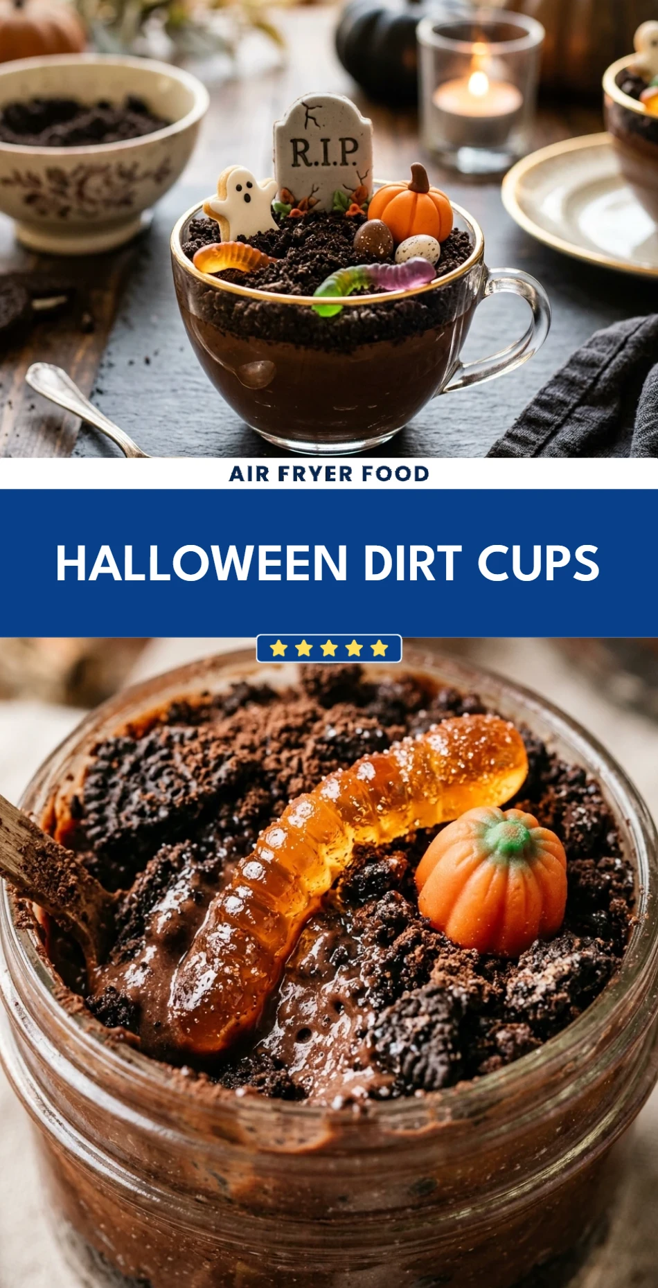 Halloween Dirt Cups